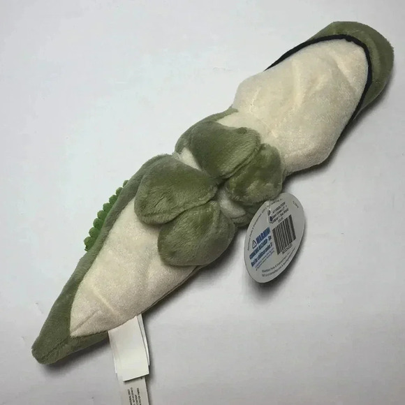 The Petting Zoo Seaworld Green Plush Alligator- NWT - Picture 5 of 8